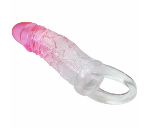 Pretty Love Odes Intimate Extension Sheath 2 cm Pink TPR Sleeve