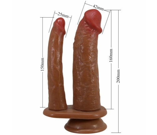 Pretty Love Hulbert Double Flexible Vibrating Model USB Mulato 7 Modes