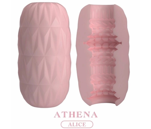 Pretty Love Athena Alice Compact Intimate Egg Device Pink TPR Travel Case