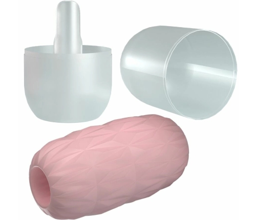 Pretty Love Athena Alice Compact Intimate Egg Device Pink TPR Travel Case