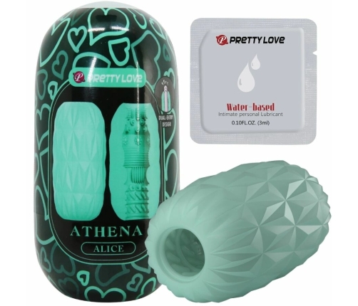 Pretty Love Athena Alice Intimate Egg Machine Turquoise TPR Waterproof