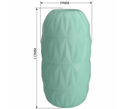 Pretty Love Athena Alice Intimate Egg Machine Turquoise TPR Waterproof