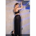Chilirose CR 4672 Black Set with Removable Gold Chains, Size S