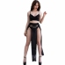 Chilirose CR 4672 Black Set with Removable Gold Chains, Size S