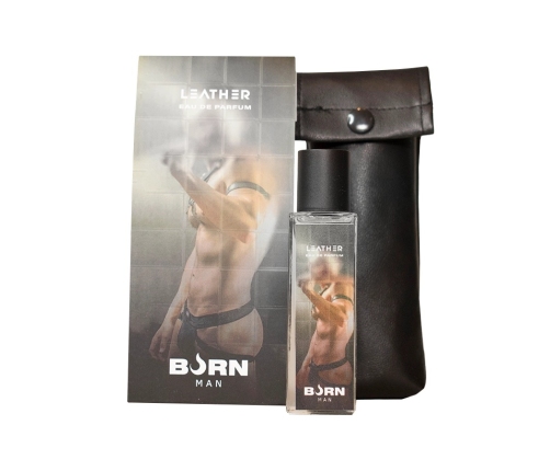 Burn Leather Men’s Perfume 20 ml - Sophisticated Woody Fragrance