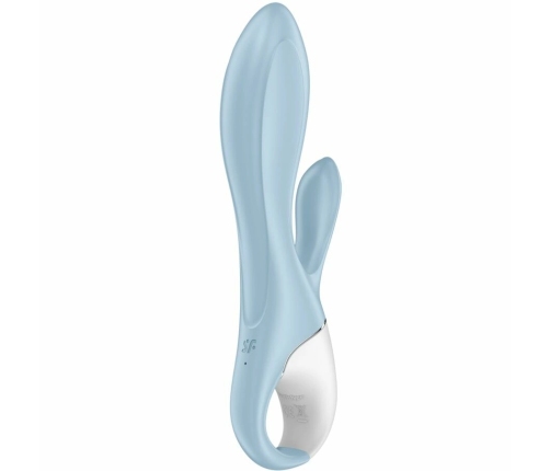 SATISFYER - AIR PUMP BUNNY 1 VIBRADOR INFLABLE RABBIT AZUL