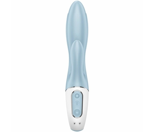 SATISFYER - AIR PUMP BUNNY 1 VIBRADOR INFLABLE RABBIT AZUL