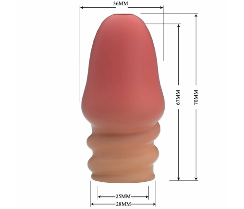 Pretty Love Jeremy Extension Sleeve Pink - Flexible TPR Support System