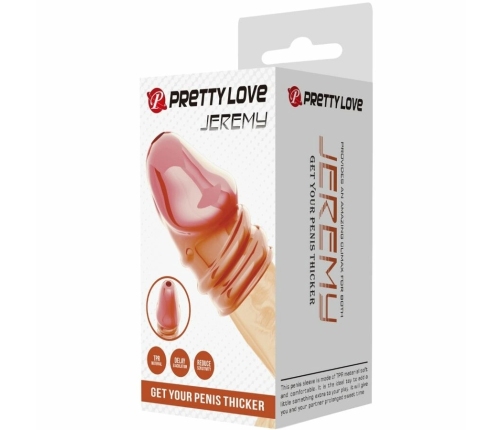 Pretty Love Jeremy Extension Sleeve Pink - Flexible TPR Support System