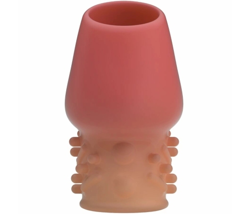 Pretty Love Matias Extension Sleeve Pink, Soft TPR, 90 mm, Waterproof