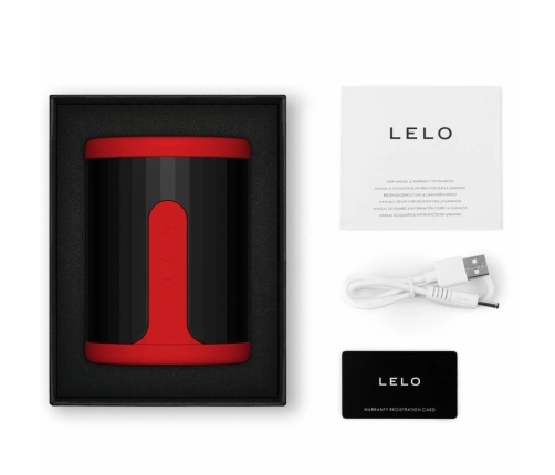 LELO F2S™ TEAL Red Smart Intimate Machine, Dual Motor, App Control