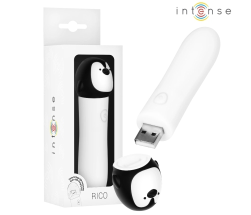 Intense Rico Vibrating Bullet Penguin Shape, USB Rechargeable, 8 Modes