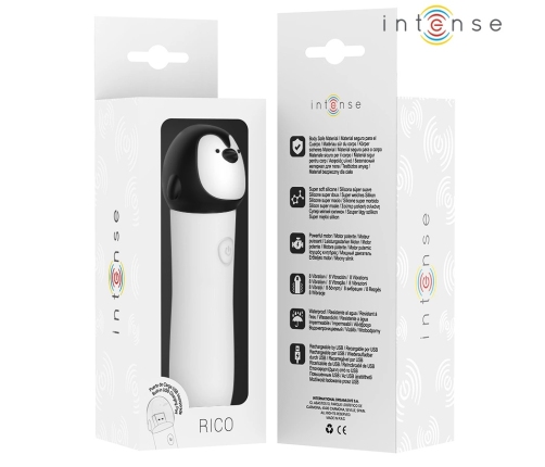 Intense Rico Vibrating Bullet Penguin Shape, USB Rechargeable, 8 Modes