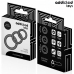 Addicted Toys Silicone Support Ring Set Model 1 - 3 Sizes, Black