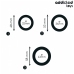 Addicted Toys Silicone Support Ring Set Model 1 - 3 Sizes, Black
