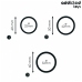 Addicted Toys Silicone Support Rings Set 3 Sizes Black 8435565956561