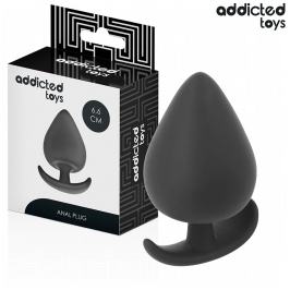 Addicted Toys Silicone Anal Plug M 6.6 cm - Ergonomic Medical-Grade Model Addicted Toys Silicone Anal Plug M 6.6 cm - Ergonomic Medical-Grade Model