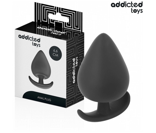 Addicted Toys Silicone Anal Plug M 6.6 cm - Ergonomic Medical-Grade Model