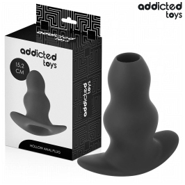Addicted Toys Silicone Hollow Plug XXL 15.2cm - Flexible Anatomical System