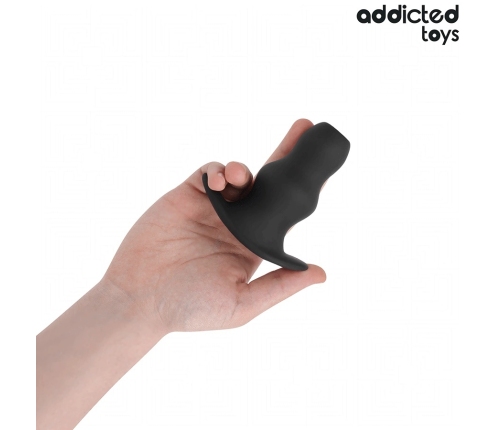 Addicted Toys Silicone Hollow Plug M 9.6cm - Anatomical Medium Model