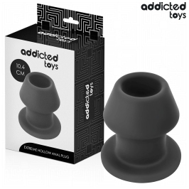 Addicted Toys Extreme Hollow Plug Silicone L 10.4cm - Anatomical Large Model