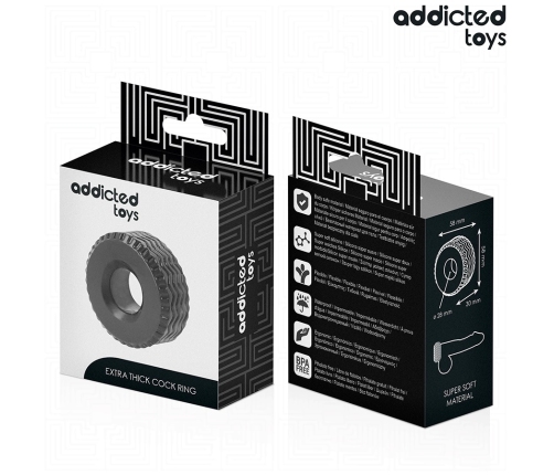 Addicted Toys Performance Ring Extra Thick 58mm - Flexible Support Band