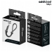 Addicted Toys Silicone Double Loop Adjustable Anatomic Ring 19.5cm Black