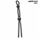 Addicted Toys Silicone Double Loop Adjustable Anatomic Ring 19.5cm Black