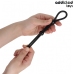 Addicted Toys Silicone Double Loop Adjustable Anatomic Ring 19.5cm Black