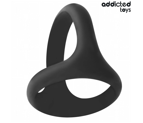 Addicted Toys Triple Support Ring Thick - Flexible Anatomical Design 58mm