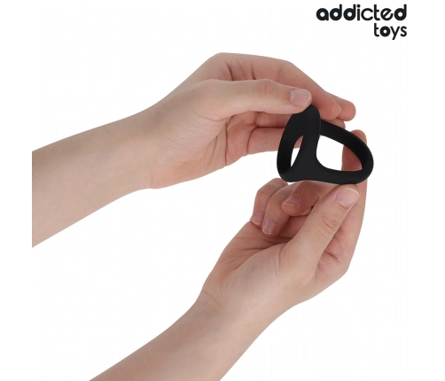 Addicted Toys Triple Support Ring Thick - Flexible Anatomical Design 58mm