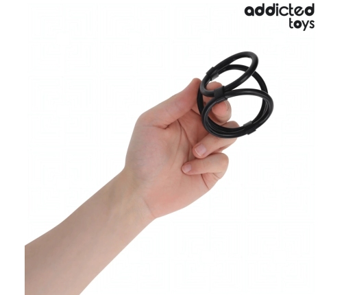Addicted Toys Triple Support Ring - Flexible Multi-Size System