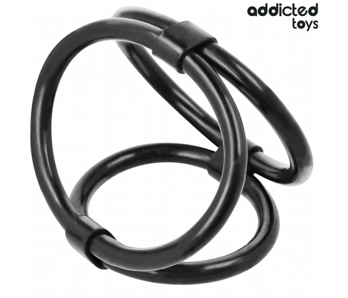 Addicted Toys Triple Support Ring - Flexible Multi-Size System