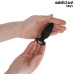 Addicted Toys Silicone Intimate Plug S with Decorative Jewel 8.8 cm Black