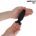 Addicted Toys Silicone Plug L with Decorative Jewel 12.6 cm Black