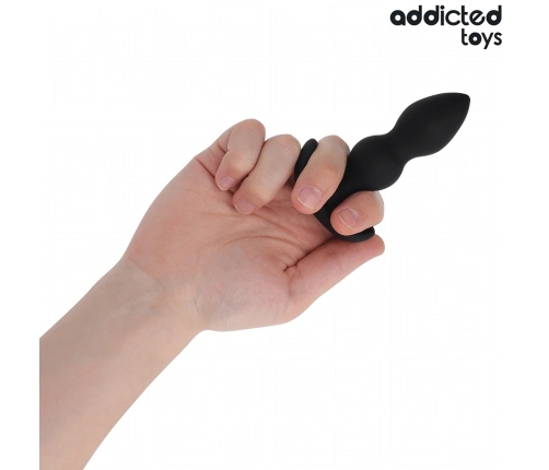 Addicted Toys Silicone Anal Plug S 10.3 cm - Ball-Shape, Medical Grade