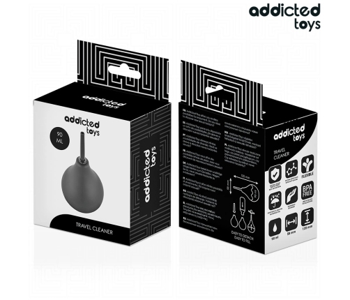 Addicted Toys Travel Hygiene Cleaner S 90ml - Compact Ergonomic Design