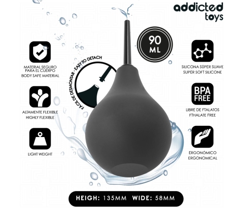 Addicted Toys Travel Hygiene Cleaner S 90ml - Compact Ergonomic Design