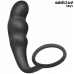Addicted Toys Silicone Intimate Plug with Ring Model 4 - Black, 204 mm