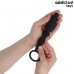 Addicted Toys Silicone Intimate Plug with Ring Model 5 - Black, 235 mm