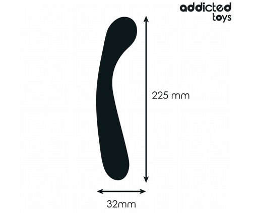 Addicted Toys Double Silicone Anal System 22.5 cm - Progressive Shape