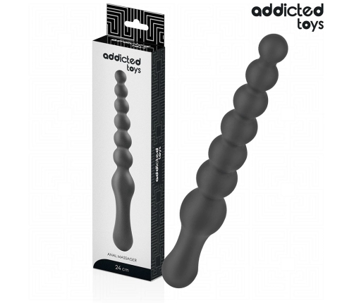 Addicted Toys Silicone Double Anal Massager 24 cm - Graduated Shape