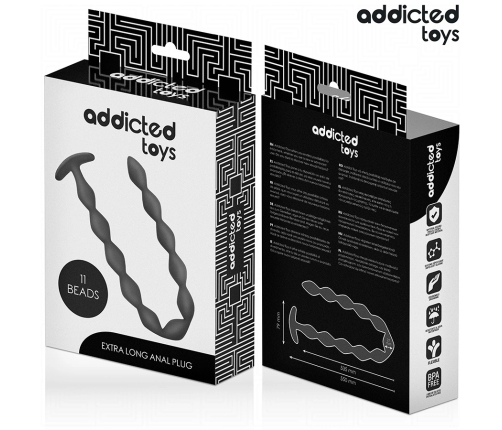 Addicted Toys Extra Long Silicone Plug - 550mm Flexible Design