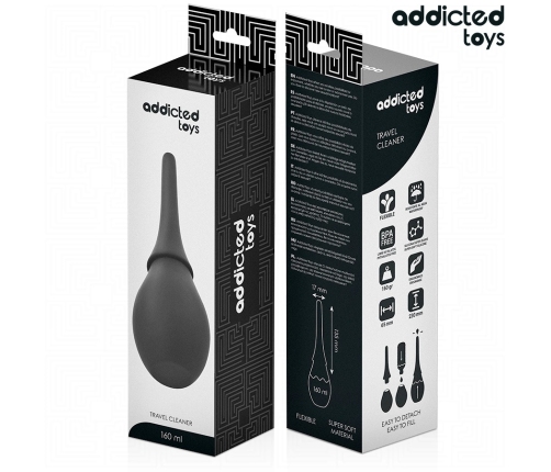 Addicted Toys Silicone Travel Cleaner Model 3 - Compact Hygiene System 160ml
