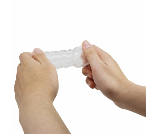 Pretty Love BI-026274M Intimate Sleeve Transparent TPE Flexible Fit