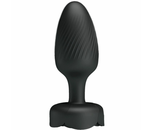 Pretty Love Varian Black Plug with LED Light 10.8 cm Silicone