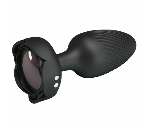 Pretty Love Osborn Black 9.8 cm Plug with LED Light & 10 Modes