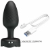 Pretty Love Osborn Black 9.8 cm Plug with LED Light & 10 Modes