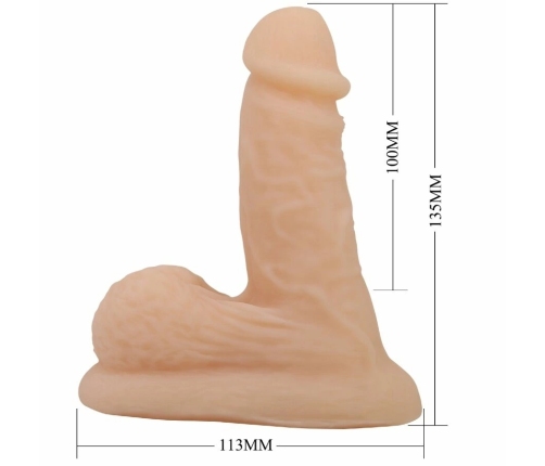 Pretty Love Wildon Intimate Model 10 cm Natural - Flexible TPR System