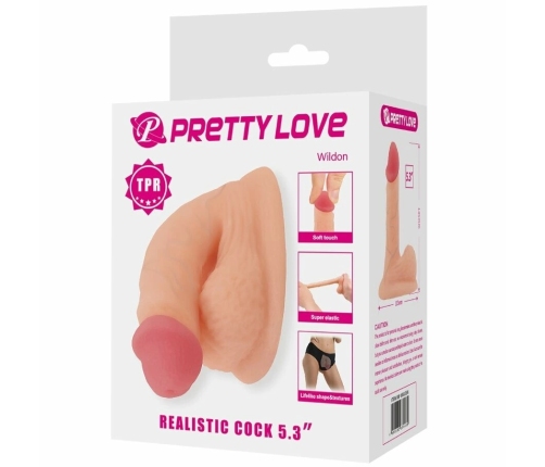 Pretty Love Wildon Intimate Model 10 cm Natural - Flexible TPR System